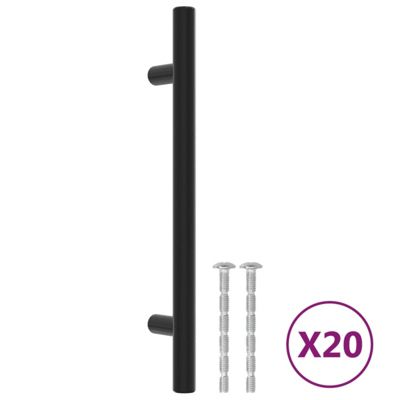 ElektraH 20 Pièces Poignées de Cuisine 128 mm en Alliage Aluminium