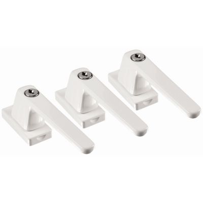 Poignée à clé argent Abus 670 g vendue par 3 pièces