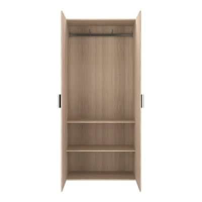 Poignée acier gris mat edge Atomia L. 16,5 cm GoodHome vendue par 2
