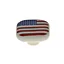 Poignée bouton céramique drapeau USA