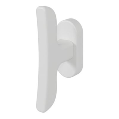 Poignée de fenêtre Irvil GoodHome blanc mat L.104.5 mm