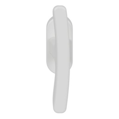 Poignée de fenêtre Irvil GoodHome blanc mat L.104.5 mm