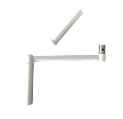 POIGNEE DE MANIVELLE PROFIL BLANC LAQUEE (L.300)
