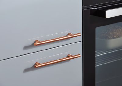 Poignée de meuble de cuisine GoodHome Annatto Cuivre L. 22 cm, 2 pièces