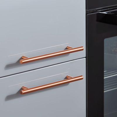 Poignée de meuble de cuisine GoodHome Annatto Cuivre L. 22 cm, 2 pièces