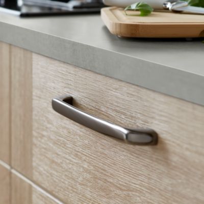 Lot De 5 Poignées Aluminium Brillant Pour Tiroirs Et Meubles Cuisine - Argentées, Vis Incluses