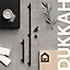 Poignée de meuble de cuisine GoodHome Dukkah noir L. 25,7 cm, 2 pièces