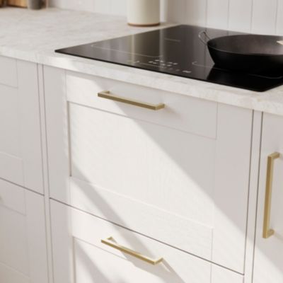 Lot De 10 Poignées De Meuble Schmidt – Dorées, Brossé, Inox – Look Moderne