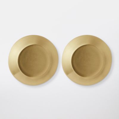 Poignée de meuble de cuisine GoodHome Nutmeg Or L. 3.2 cm, 2 pièces