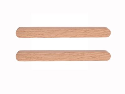 Poignée de meuble de cuisine GoodHome Serrano effet chêne L. 22 cm, 2 pièces
