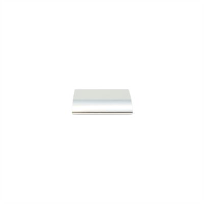 Poignée de meuble de salle de bains l.5 cm aluminium chrome brossé Imandra