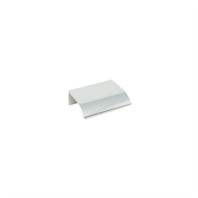 Poignée de meuble de salle de bains l.5 cm aluminium chrome brossé Imandra