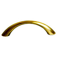 Poignée de meuble métal COLOURS Litho doré vieilli 64 mm