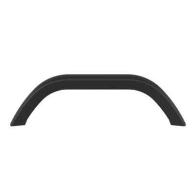 Poignée de meuble nœud GoodHome Irvil aluminium mat noir l.110mm x l.12mm x H. 30mm entraxe 96mm