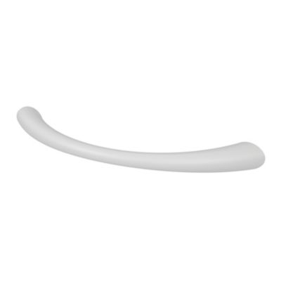 Poignée de meuble nœud GoodHome Primel mat blanc l.114mm x l.11mm x H. 27mm entraxe 96mm