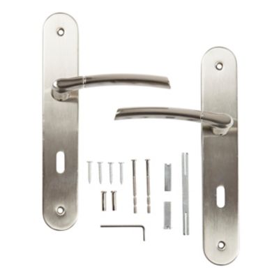 Poignée de porte 195 Colours Hirel chrome vendue par 3 pièces