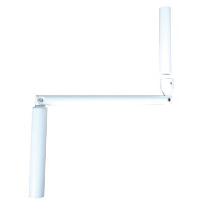 Poignée manivelle Afbat ø 12 mm blanc