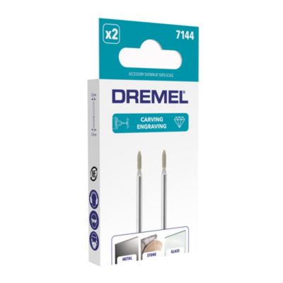 Pointe diamant Dremel 26157144JA 2.4 mm, lot de 2