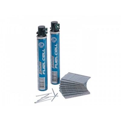 Pointe F16 galvanisée + cartouches gaz - 32 mm - Pack 2000 - 300270