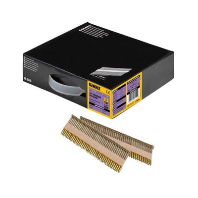 Pointes crantées galvanisées 2,8 x 50 mm - Boîte de 2200 - Compatible cloueuse DEWALT DCN690M2