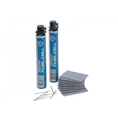 Pointes F16 galvanisées avec gaz, longueur 38 mm, pack de 2 000 - 300271