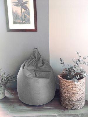 Poire rouge gris Ø75 x H110 cm