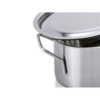 Poissonnière en inox avec grille 50 cm