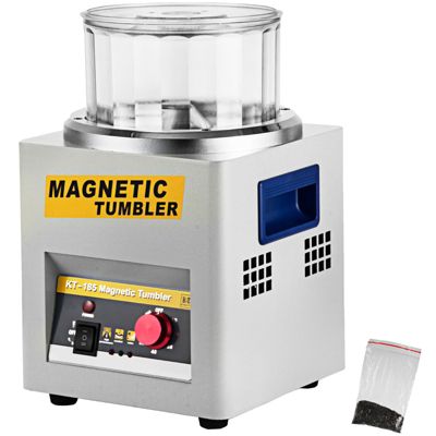 Polisseur bijoux magnétique 800g, machine rotative bidirectionnelle ...