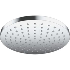 Pommeau de douche rond Ø25 cm, chrome, GoodHome Cavally