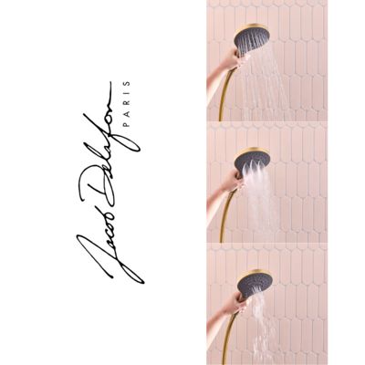Pommeau de douche 3 jets JACOB DELAFON Metro signature chromé + flexible