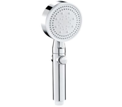Pommeau de douche économie deau argent 5 modes réglable douche haute pression une touche arrêt massage de leau douche