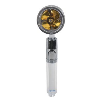 Pommeau de douche filtrant 1 jet, gris, plastique ABS MSV