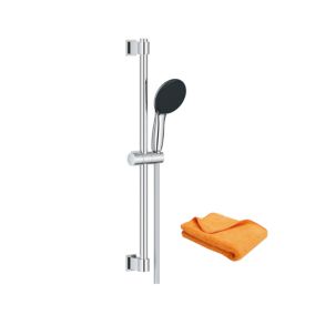 Pommeau de douche GROHE Quickfix Vitalio Start 110 2 jets avec barre + microfibre