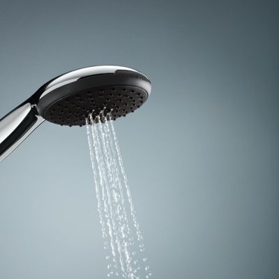 Pommeau de douche GROHE Quickfix Vitalio Start 110 2 jets avec barre + nettoyant GrohClean