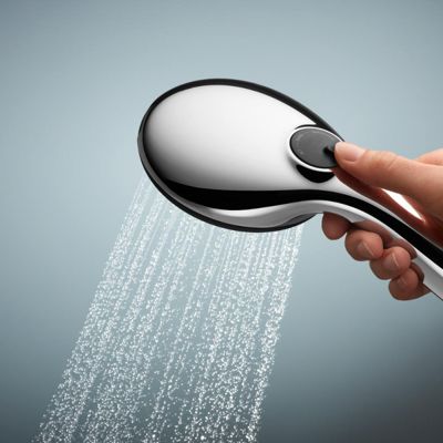 Pommeau de douche GROHE Quickfix Vitalio Start 110 2 jets avec barre + nettoyant GrohClean