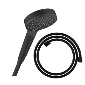 Pommeau de douche HANSGROHE Vernis Blend + Flexible Designflex 160 cm noir mat