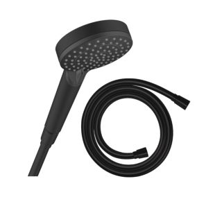 Pommeau de douche HANSGROHE Vernis Blend + Flexible Isiflex 160 cm noir mat