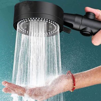 Pommeau de Douche à Haute Pression économie deau Douchette Douche Salle de Bain Réglable à 6 Modes Pommeau de Douche