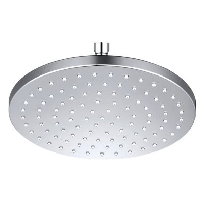 Pommeau de douche rond Ø25 cm, chrome, GoodHome Cavally