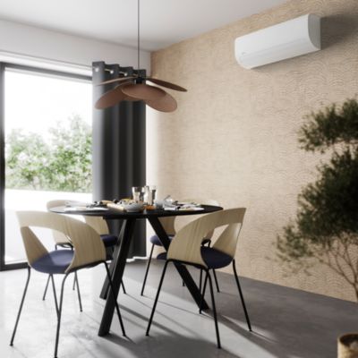 Pompe à chaleur air/air duo et multisplit Qlima SCM5232 3200W - Unité intérieure prêt à poser