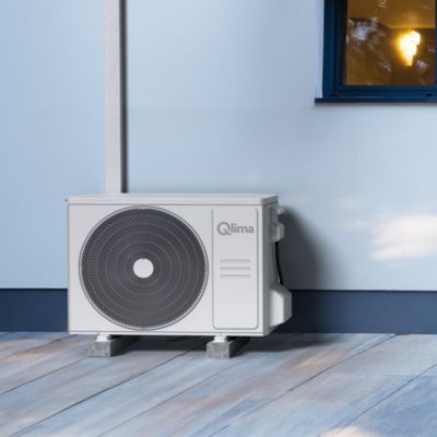 Pompe à chaleur air/air Duo Qlima SCM52 5300W - Unité extérieure prêt à poser