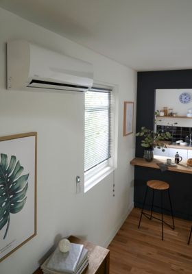 Pompe à chaleur air/air monosplit Qlima SC4225 2650W - Unité intérieure + extérieure prêt à poser (mise en service inclue)