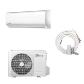 Pompe à chaleur air/air monosplit Qlima SC4232 3500W - Unité intérieure + extérieure prêt à poser (mise en service inclue)