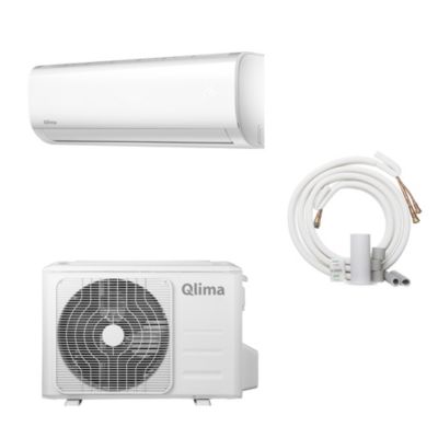 Pompe à chaleur air/air monosplit Qlima SC6035 3500W - Unité intérieure + extérieure prêt à poser (mise en service incluse)