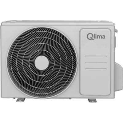 Pompe à chaleur air/air monosplit Qlima SC6035 3500W - Unité intérieure + extérieure prêt à poser (mise en service incluse)