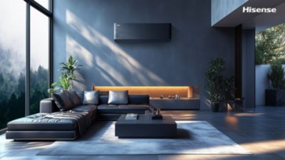 Pompe à chaleur air/air monosplit unité intérieure Hisense Energy SE 5000W noir - à faire poser
