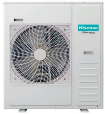 Pompe à chaleur air/air multisplit 3 postes unité extérieure Hisense 5,2W blanc