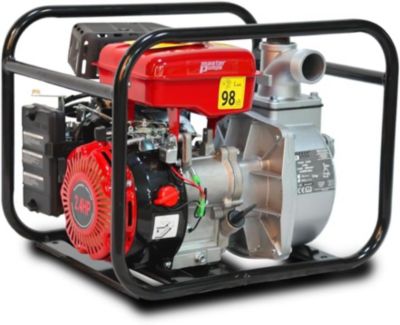 Pompe a Eau Thermique Moteur 4 Temps 79.6cc Debit 7000L par Heure Hauteur de Refoulement 30m en Aluminium