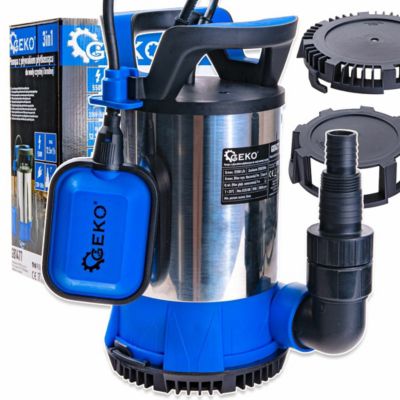 Pompe Avec Flotteur Pour Eaux Propres Et Usées 3 En 1 550 W