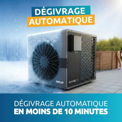 Pompe à chaleur 3,5 kW Nano New Full Inverter - Poolex